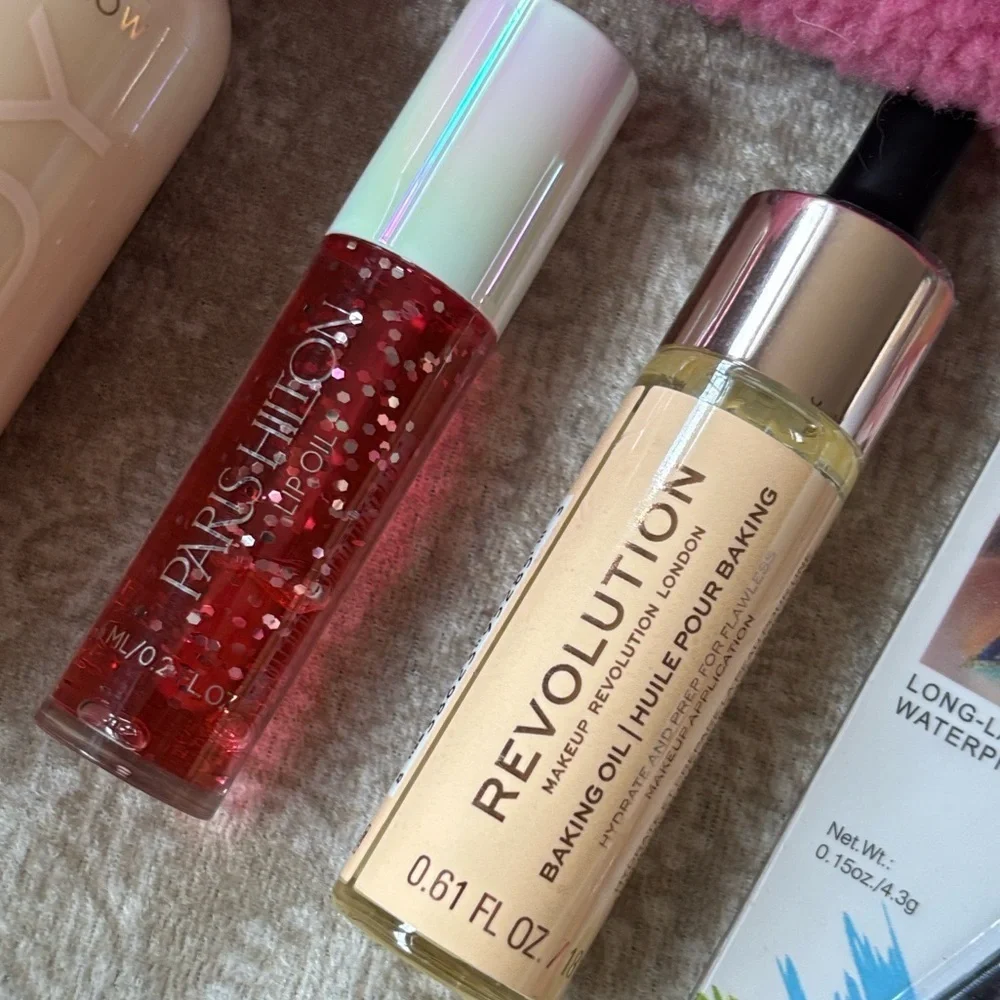 Makeup Revolution Set Foundation Baking Powder Oil Creator Bright Lights Palette
